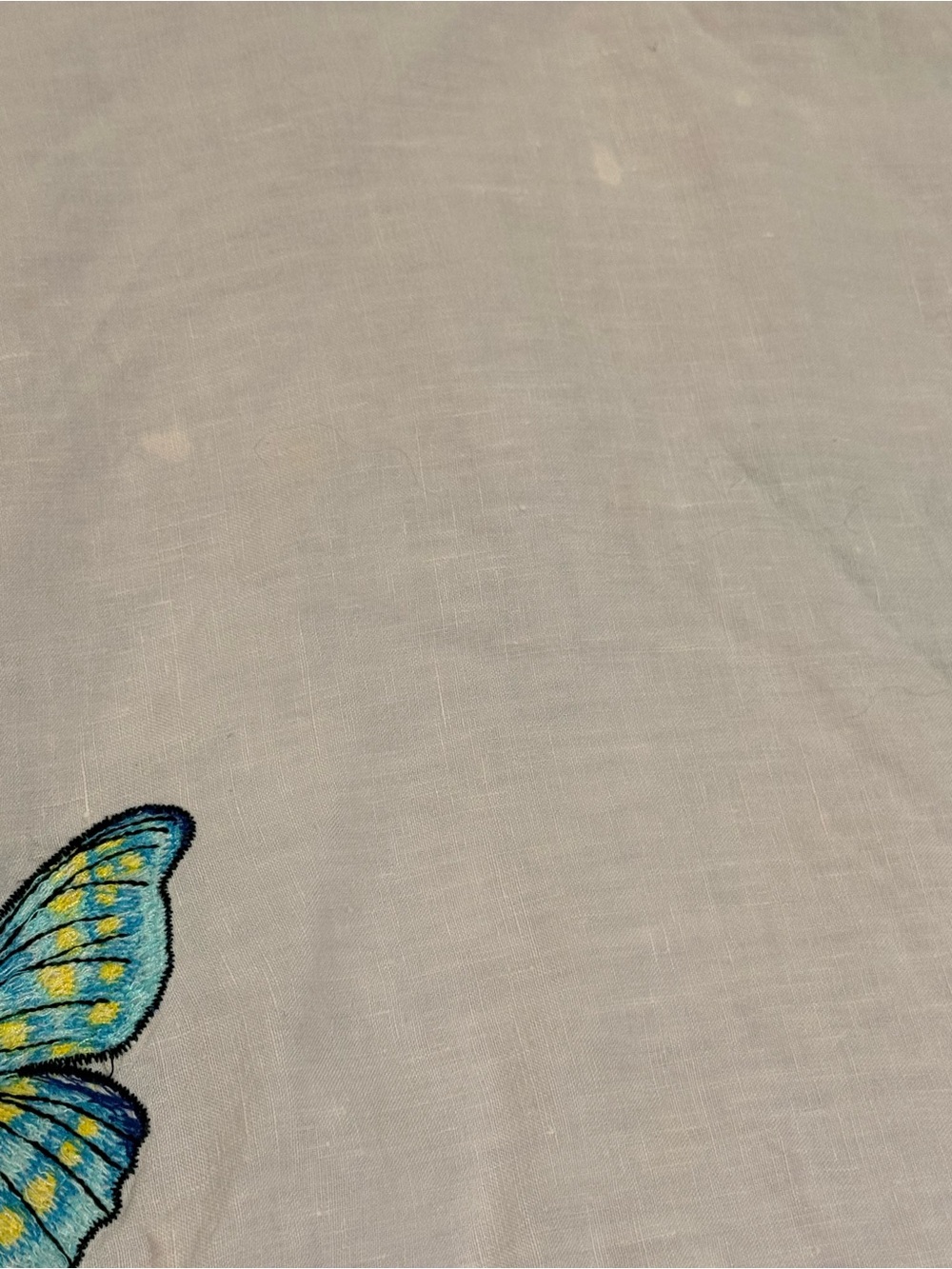 Fanm Mon Lavender Butterfly Embroidered
Papiyon Maxi Dress - Picture 15 of 16